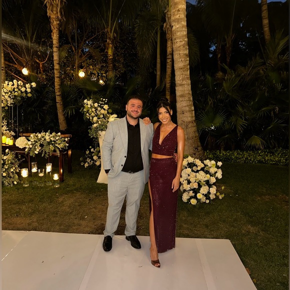 Meshki Ellery Square Diamanté Top & Skirt - Picture 4 of 8